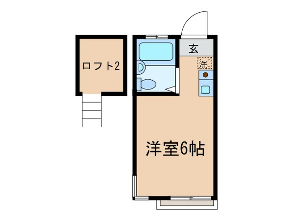 アベニュ－成城の物件間取画像